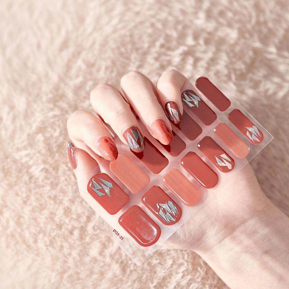 6 sheets for $20 Nail Wrap - DQ3 23